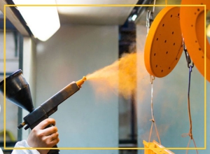 Pengecatan Kering Atau Powder Coating