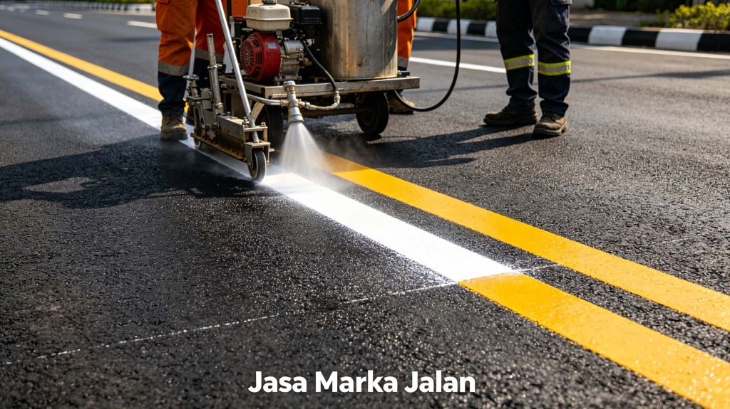 Jasa Marka Jalan Profesional Jasa Marka Jalan Profesional